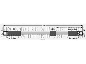 BORG & BECK BBH7546 stabdžių žarnelė 
 Stabdžių sistema -> Stabdžių žarnelės
4E0611707A, 4E0611707C, 4E0611707A