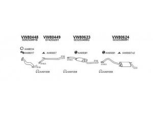 VENEPORTE 800366 išmetimo sistema 
 Išmetimo sistema -> Išmetimo sistema, visa