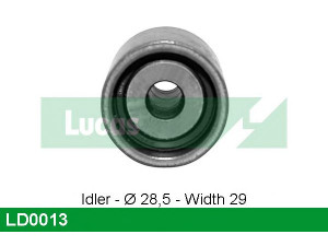 LUCAS ENGINE DRIVE LD0013 įtempiklio skriemulys, paskirstymo diržas
037109244E, 038109244E, 038109244Q