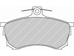 FERODO FSL1092 stabdžių trinkelių rinkinys, diskinis stabdys 
 Techninės priežiūros dalys -> Papildomas remontas
MR249240, MR290240, MR407944