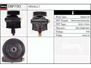 DELCO REMY DSP730 hidraulinis siurblys, vairo sistema 
 Vairavimas -> Vairo pavara/siurblys
413725, 77 00 823 736, 77 00 823 795E