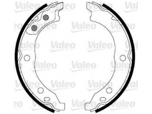 VALEO 564037 stabdžių trinkelių komplektas, stovėjimo stabdis 
 Stabdžių sistema -> Rankinis stabdys
4241-L1, 4241-L9, 4241-N0, 4241L1