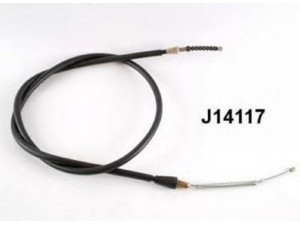 NIPPARTS J14117 trosas, stovėjimo stabdys 
 Stabdžių sistema -> Valdymo svirtys/trosai
59911-43250