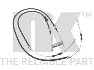 NK 903664 trosas, stovėjimo stabdys 
 Stabdžių sistema -> Valdymo svirtys/trosai
522568