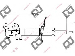 DJ PARTS DS1101GS amortizatorius 
 Pakaba -> Amortizatorius
543024M505, 543024M506, 543024M526
