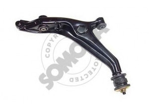 SOMORA 120582 vikšro valdymo svirtis 
 Ašies montavimas/vairavimo mechanizmas/ratai -> Valdymo svirtis/pasukamosios svirties sujungimas -> Vairo trauklės (valdymo svirtis, išilginis balansyras, diago