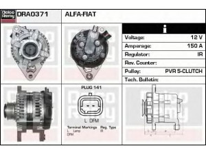 DELCO REMY DRA0371 kintamosios srovės generatorius 
 Elektros įranga -> Kint. sr. generatorius/dalys -> Kintamosios srovės generatorius
50500728, 51734825, 51738425