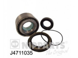 NIPPARTS J4711035 rato guolio komplektas 
 Ašies montavimas/vairavimo mechanizmas/ratai -> Rato stebulė/montavimas -> Rato guolis
43085-42G00, 43210-42G10, 43232-9C500