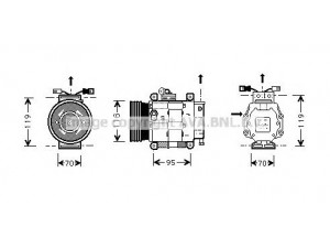 AVA QUALITY COOLING FTK081 kompresorius, oro kondicionierius 
 Oro kondicionavimas -> Kompresorius/dalys
46467935, 46514136