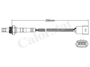 CALORSTAT by Vernet LS130017 lambda jutiklis
F62Z9F472CC, F62Z9F472EE, FSC5-18-861