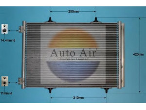 AUTO AIR GLOUCESTER 16-1339 kondensatorius, oro kondicionierius 
 Oro kondicionavimas -> Kondensatorius
6455EK, 6455HF, 6455HG, 9650894080