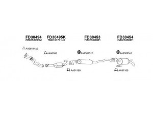 VENEPORTE 800205 išmetimo sistema