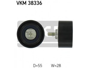 SKF VKM 38336 kreipiantysis skriemulys, V formos rumbuotas diržas 
 Diržinė pavara -> V formos rumbuotas diržas/komplektas -> Laisvasis/kreipiamasis skriemulys
11 28 7 800 562