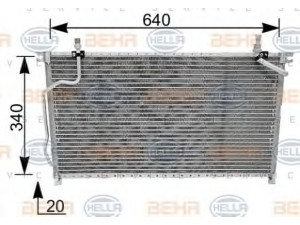 HELLA 8FC 351 036-431 kondensatorius, oro kondicionierius 
 Oro kondicionavimas -> Kondensatorius
1 960 490, 1 961 628, 9211059G00