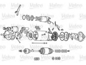 VALEO D10E881 starteris