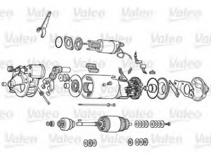 VALEO D10E69 starteris