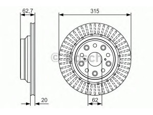 BOSCH 0 986 479 T06 stabdžių diskas 
 Dviratė transporto priemonės -> Stabdžių sistema -> Stabdžių diskai / priedai
42431 50090, 4243150090