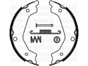 METELLI 53-0227K stabdžių trinkelių komplektas, stovėjimo stabdis 
 Stabdžių sistema -> Rankinis stabdys