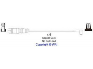 WAIglobal SL695 uždegimo laido komplektas