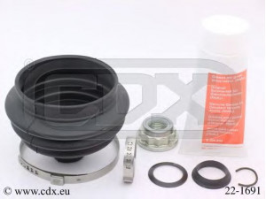 CDX 22-1691 gofruotoji membrana, kardaninis velenas 
 Ratų pavara -> Gofruotoji membrana
1K0498203B