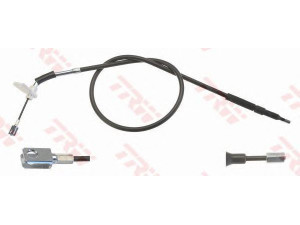TRW GCH446 trosas, stovėjimo stabdys 
 Stabdžių sistema -> Valdymo svirtys/trosai
1694201285, A169420128528