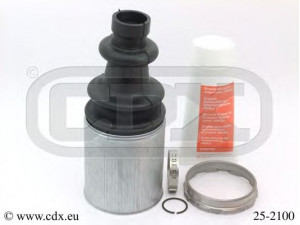 CDX 25-2100 gofruotoji membrana, kardaninis velenas 
 Ratų pavara -> Gofruotoji membrana