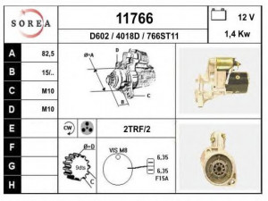 EAI 11766 starteris
2330021P00, 2330022P00, 23300V5300