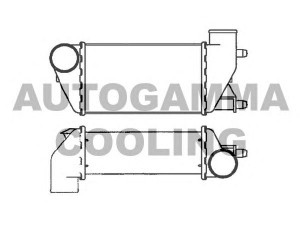 AUTOGAMMA 101852 tarpinis suslėgto oro aušintuvas, kompresorius
16406083501