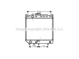 AVA QUALITY COOLING SZ2007 radiatorius, variklio aušinimas 
 Aušinimo sistema -> Radiatorius/alyvos aušintuvas -> Radiatorius/dalys
1770082320, 1770082321, 1770082322