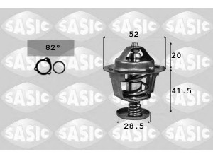 SASIC 3306033 termostatas, aušinimo skystis 
 Aušinimo sistema -> Termostatas/tarpiklis -> Thermostat
1A5115171, KL0115171, KL0115171A