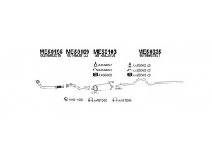 VENEPORTE 500214 išmetimo sistema