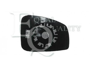 EQUAL QUALITY RD03270 veidrodėlio stiklas, išorinis veidrodėlis 
 Kėbulas -> Keleivių kabina -> Veidrodėlis
963656780R