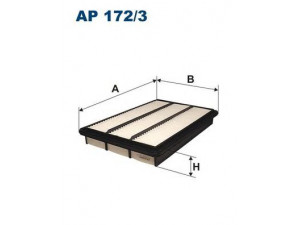FILTRON AP172/3 oro filtras 
 Techninės priežiūros dalys -> Techninės priežiūros intervalai
MR 404849, MR404847, MR404850, MR571476