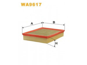 WIX FILTERS WA9617 oro filtras 
 Techninės priežiūros dalys -> Techninės priežiūros intervalai
23190-09000, 23190-21000, 23190-21001