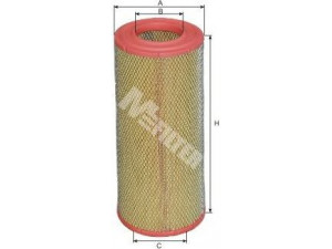 MFILTER A 391 oro filtras 
 Techninės priežiūros dalys -> Techninės priežiūros intervalai
190 8233, 190 8868