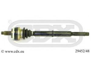 CDX 29452/48 jungtis, kardaninis velenas 
 Ratų pavara -> Sujungimai/komplektas