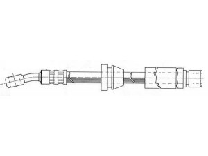 FERODO FHY3030 stabdžių žarnelė 
 Stabdžių sistema -> Stabdžių žarnelės
96300046