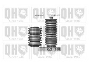 QUINTON HAZELL QG1188 gofruotoji membrana, vairavimas 
 Vairavimas -> Gofruotoji membrana/sandarinimai
91 510 864, 91 510 923