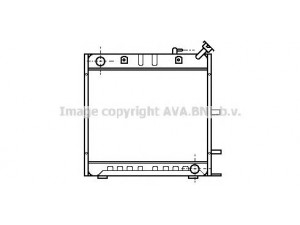 AVA QUALITY COOLING FT2052 radiatorius, variklio aušinimas 
 Aušinimo sistema -> Radiatorius/alyvos aušintuvas -> Radiatorius/dalys
95003703, 95003701