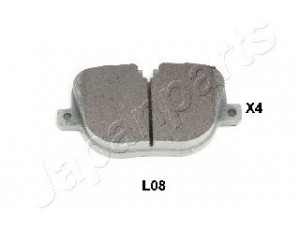 JAPANPARTS PP-L08AF stabdžių trinkelių rinkinys, diskinis stabdys 
 Techninės priežiūros dalys -> Papildomas remontas
LR015577, LR025739
