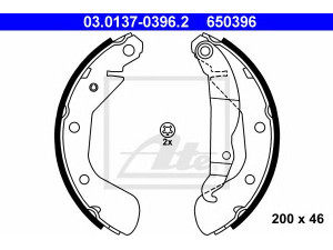 ATE 03.0137-0396.2 stabdžių trinkelių komplektas 
 Techninės priežiūros dalys -> Papildomas remontas
16 05 042, 9196292
