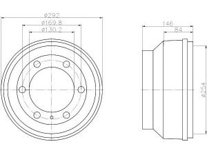 HELLA PAGID 8DT 355 300-221 stabdžių būgnas 
 Stabdžių sistema -> Būgninis stabdys -> Stabdžių būgnas
6049432, 6166059