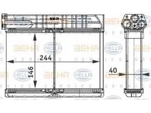 HELLA 8FH 351 311-791 šilumokaitis, salono šildymas 
 Šildymas / vėdinimas -> Šilumokaitis
1 393 212, 64 11 1 393 212