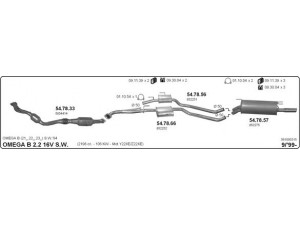 IMASAF 561000315 išmetimo sistema 
 Išmetimo sistema -> Išmetimo sistema, visa
