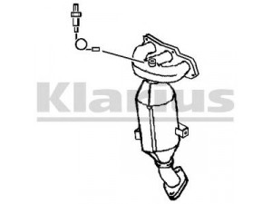 KLARIUS 321782 katalizatoriaus keitiklis 
 Išmetimo sistema -> Katalizatoriaus keitiklis
0342K0, 0342K3, 0342K0, 0342K3