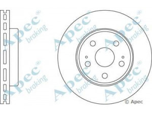 APEC braking DSK516 stabdžių diskas 
 Stabdžių sistema -> Diskinis stabdys -> Stabdžių diskas
4351220470, 4351220480, 4351220580