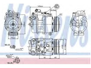 NISSENS 89198 kompresorius, oro kondicionierius 
 Oro kondicionavimas -> Kompresorius/dalys
64526901781, 64526901781