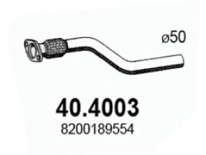 ASSO 40.4003 išleidimo kolektorius 
 Išmetimo sistema -> Išmetimo vamzdžiai
8200189554
