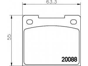 HELLA 8DB 355 005-971 stabdžių trinkelių rinkinys, diskinis stabdys 
 Techninės priežiūros dalys -> Papildomas remontas
1424023, 1487400, 1540857, 5015923