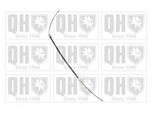 QUINTON HAZELL BC3267 trosas, stovėjimo stabdys 
 Stabdžių sistema -> Valdymo svirtys/trosai
168 420 0285